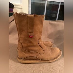 Oliberte Yabela Tan Leather Suede Boots - W8